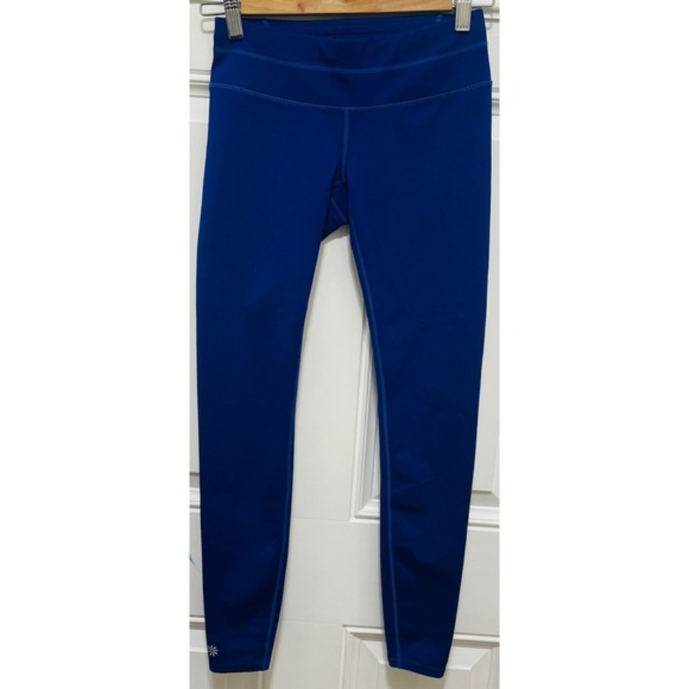 Athleta Leggings Athletic Workout Running Yoga Blue XS